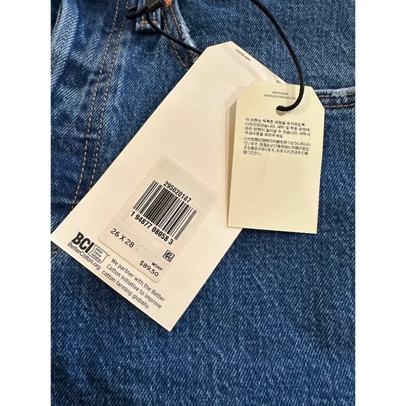 LEVIS 501 Premium Sunny Jeans Size 26 x 28 NEW - Picture 7 of 7